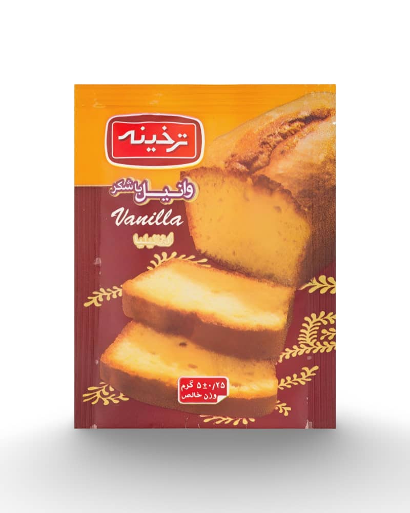 وانیل با شكر ساشه 5گرمی ترخینه